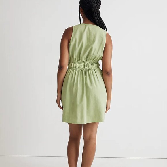 DONATED - Madewell Sophia Deep V Mini Dress - Picture 3 of 7